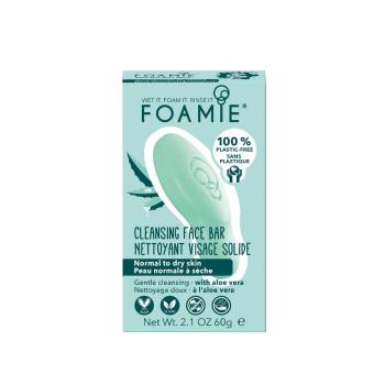 Foamie Îngrijirea feței pentru ten normal spre uscat Aloe You Vera Much (Cleansing Face Bar) 60 g