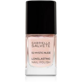 Gabriella Salvete Longlasting Enamel lac de unghii cu rezistenta indelungata lucios culoare 52 Mystic Nude 11 ml