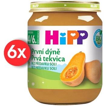 HiPP BIO První dýně od uk. 4.-6.měsíce, 6 × 125 g (9062300411918)