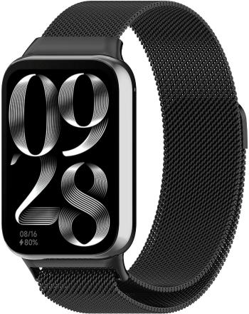 4wrist Brățară milaneză pentru Xiaomi 9 Pro și 8 Pro - Black