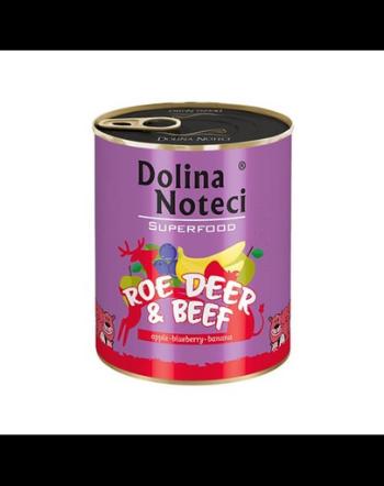 DOLINA NOTECI Premium SuperFood căprioară și vită 800 g