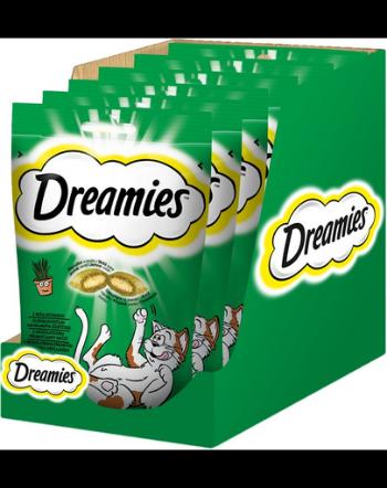 DREAMIES 6x60 g Recompense pisici, cu iarba matei