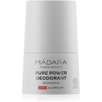 MÁDARA Pure Power deodorant roll-on fara continut de aluminiu 50 ml