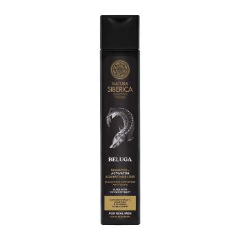 Natura Siberica Șampon împotriva căderii părului Men Beluga (Shampoo Activator Against Hair Loss Shampoo) 250 ml