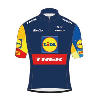 
                         Tricou de ciclism cu mânecă scurtă - LIDL TREK 2024 KIDS 
                