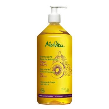 Melvita Șampon de duș pentru corp și păr (Extra-Gentle Shower Shampoo) 1000 ml