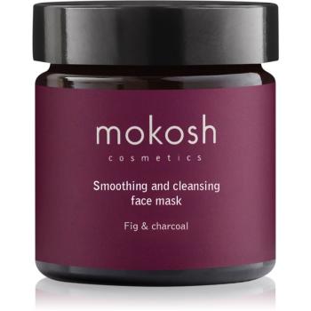 Mokosh Fig & Charcoal masca de fata pentru curatare cu efect de netezire 60 ml