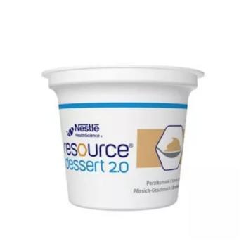 RESOURCE Dessert 2.0 broskyňa 4 x 125 g