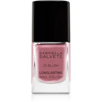 Gabriella Salvete Longlasting Enamel lac de unghii cu rezistenta indelungata lucios culoare 42 Blush 11 ml