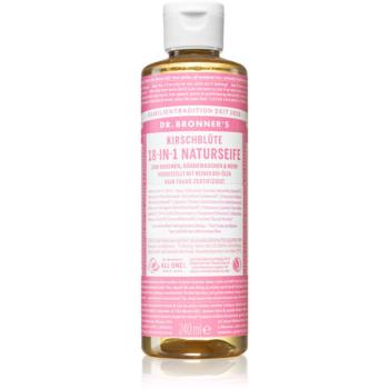 Dr. Bronner’s Cherry Blossom 18-in-1 Liquid Soap săpun lichid universal 240 ml