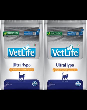 FARMINA Vet Life Cat Ultrahypo 2 x 5 kg hrana pisici cu alergii si/sau intolerante