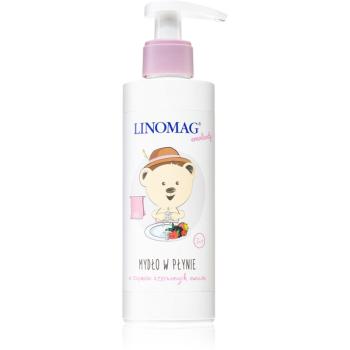 Linomag Emolienty Hand Soap Red Fruit Săpun lichid pentru mâini pentru copii Red Fruit 200 ml