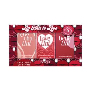 Benefit Set cadou de culori lichide pentru buze și obraji Lip Tints to Love