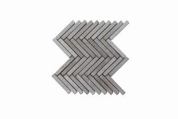 Mozaika Mosavit Arrows negro 24x29 cm mat ARROWSNE