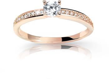 Cutie Jewellery Úchvatný trblietavý prsteň Z6713-2523-10-X-4 54 mm