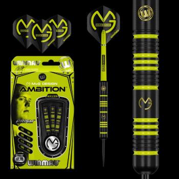 Dart szett Winmau steel MvG Ambition 22g, BRASS