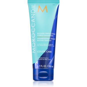 Moroccanoil Color Care sampon tonifiant cu violete pentru par blond 200 ml