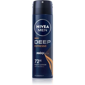 NIVEA MEN Deep spray anti-perspirant pentru barbati Espresso 150 ml