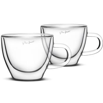 Lamart LT9026 set de pahare Cappuccino Vaso, 190ml, 2 buc
