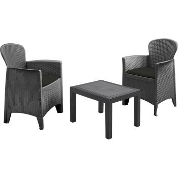 Set mobilier de grădină Akita, 3 buc