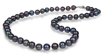 JwL Luxury Pearls JL0265 Colier cu perle albastre metalice autentice