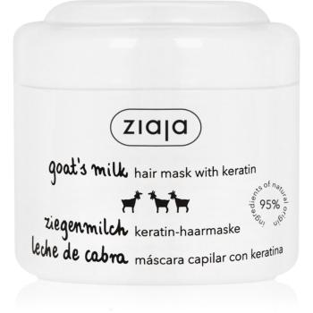 Ziaja Goat's Milk mască fortifiantă pentru păr uscat și deteriorat 200 ml
