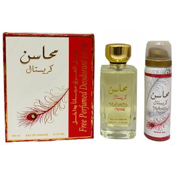 Lattafa Mahasin Crystal - EDP 100 ml + deodorant spray 75 ml