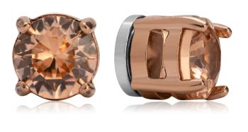 Troli Cercei strălucitori din bronz cu magnet 2 in 1 (mărgele, mini brosa)