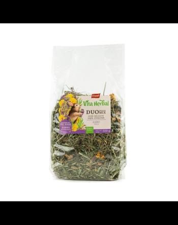 VITAPOL Vita Herbal Duo Snack hrana complementara pentru iepuri 500 g fan cu  plante
