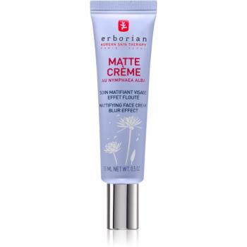 Erborian Matte crema matifiere proaspătă pentru uniformizarea nuantei tenului 15 ml