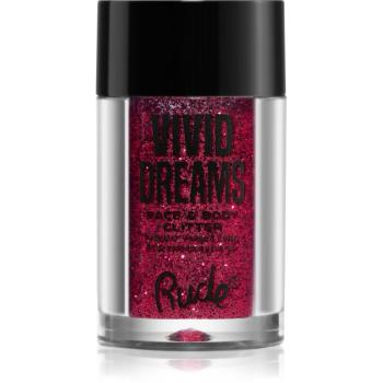 Rude Cosmetics Vivid Dreams sclipici pentru față și corp culoare Laughing Dandelions 2.7 g