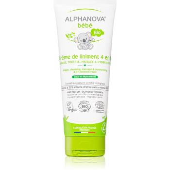 Alphanova Baby Bio Cremă multifuncțională 4 in 1 pentru nou-nascuti si copii 200 ml