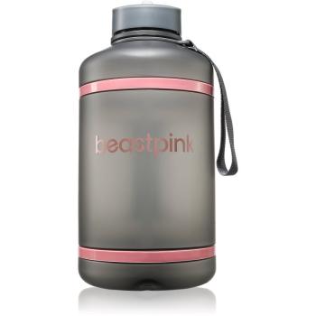 BeastPink Hyper Hydrator sticlă pentru apă cu pai culoare Grey 2200 ml