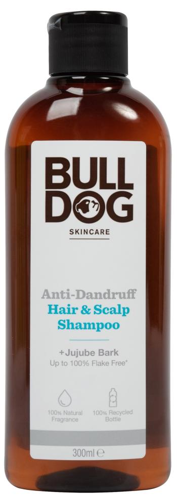 Bulldog Șampon anti-mătreață (Anti-Dandruff Hair & Scalp Shampoo + Jujube Bark) 300 ml