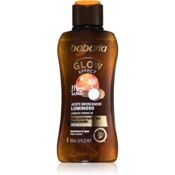 Babaria Glow Effect Monoi Tahiti ulei pentru strălucire plaja 100 ml