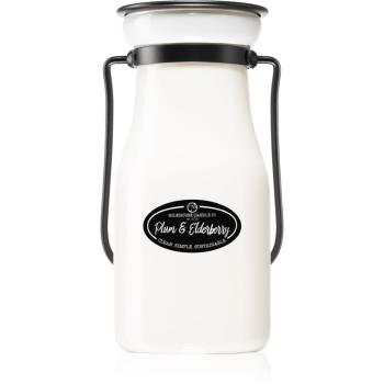 Milkhouse Candle Co. Creamery Plums & Elderberry illatgyertya Milkbottle 227 g