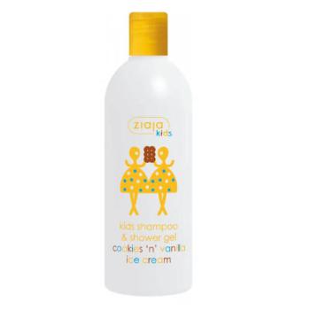 Ziaja Sampon si gel de dus, biscuiți și înghețată de vanilie (Kid´s Shampoo & Shower Gel) 400 ml
