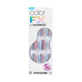 KISS Unghii autoadezive imPRESS Color FX (Fly Up) 30 buc