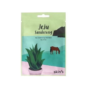 skin79 Mască calmantă cu aloe vera Jeju Sandorong (Jelly Mask) 33 ml