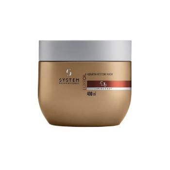System Professional Mască revitalizantă cu cheratină LuxeOil (Keratin Restore Mask) 400 ml