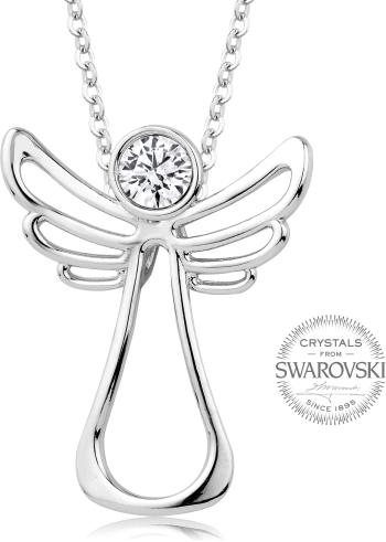 Levien Colier cu cristale transparente Guardian Angel