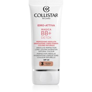 Collistar Idro-Attiva Magica BB + Detox crema hidratanta BB SPF 20 culoare Deep 50 ml