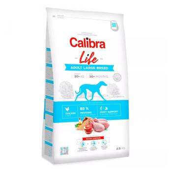 CALIBRA Life Adult Large Breed Chicken granule pre psov 1 ks, Hmotnosť balenia: 2,5 kg