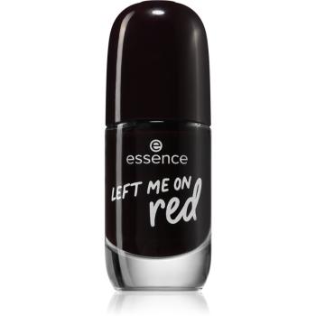 essence Gel Nail Colour lac de unghii culoare 72 LEFT ME ON red 8 ml