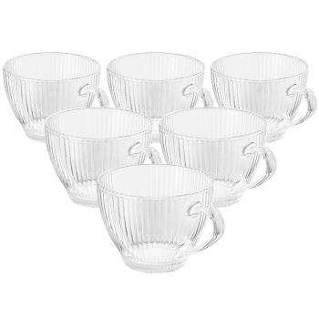 Altom Set de căni de sticlă Selena 390 ml, 6 buc
