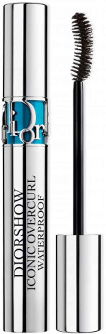 Dior Rimel voluminos rezistent la apă pentru o ondulare perfectă a genelor Diorshow Iconic Overcurl Wateproof (Mascara) 6 g Over Black