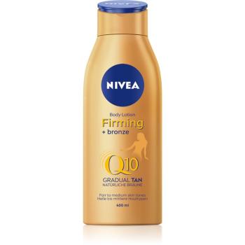 Nivea Q10 Firming + Bronze lotiune nuantatoare cu efect de întărire 400 ml