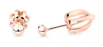 Cutie Jewellery Cercei din aur roz Z5003-30-X-4