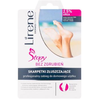 Lirene Foot Care sosete exfoliante pentru hidratarea picioarelor (2,5% Urea) 1 buc