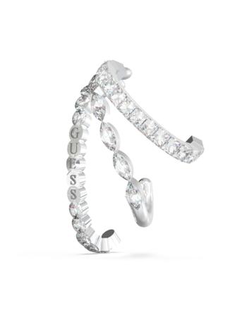 Guess Cercel single original sclipitor Crazy Earrings JUBE03296JWRHT